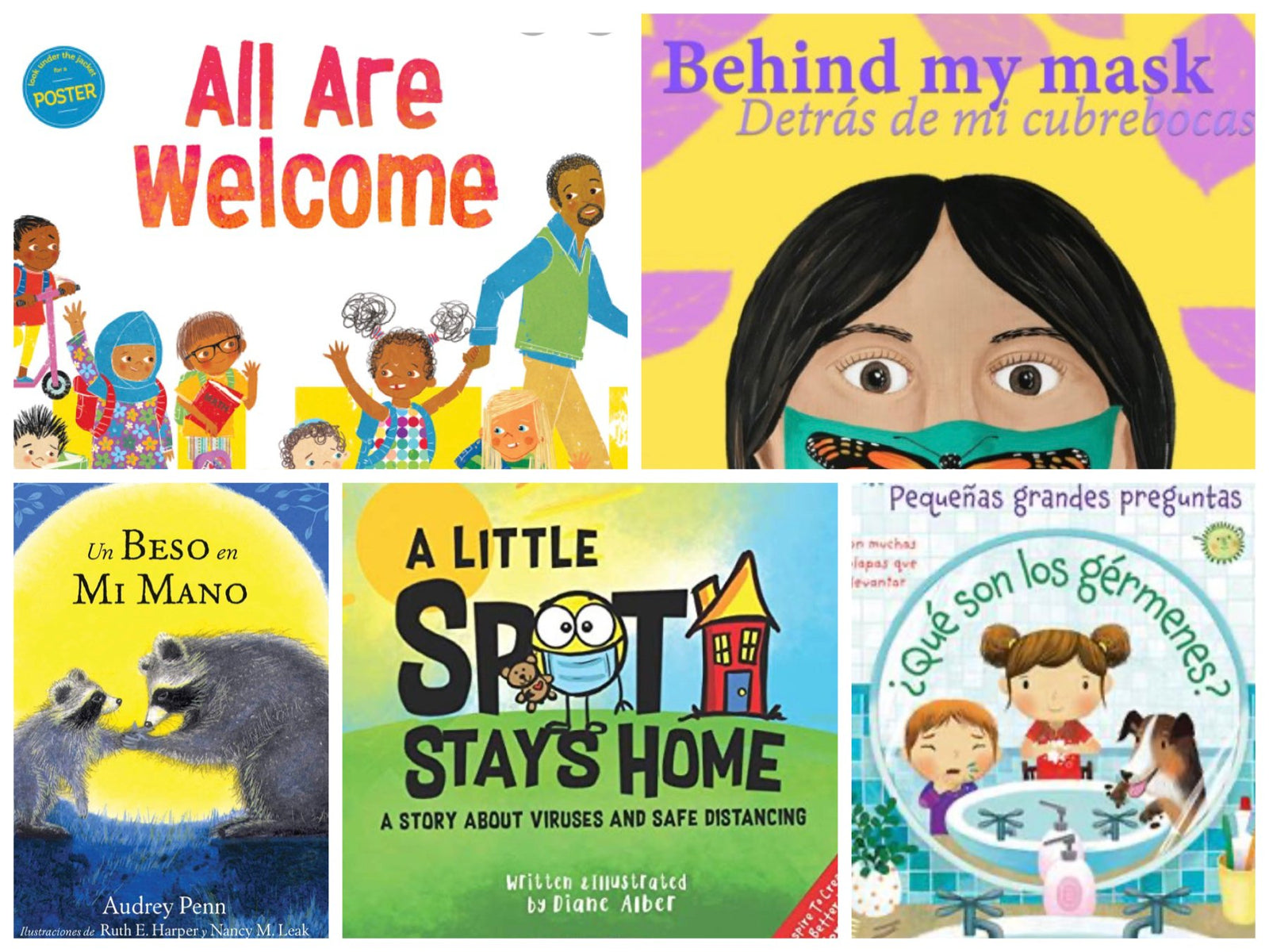 5 SPANISH AND ENGLISH BOOKS ON GOING BACK TO SCHOOL DURING THE PANDEMIC - Mi LegaSi