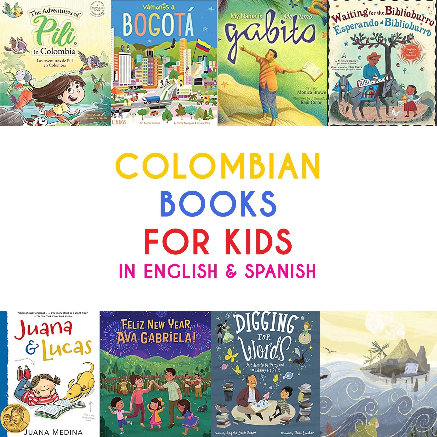 Colombian Books for Kids in English and Spanish - Mi LegaSi