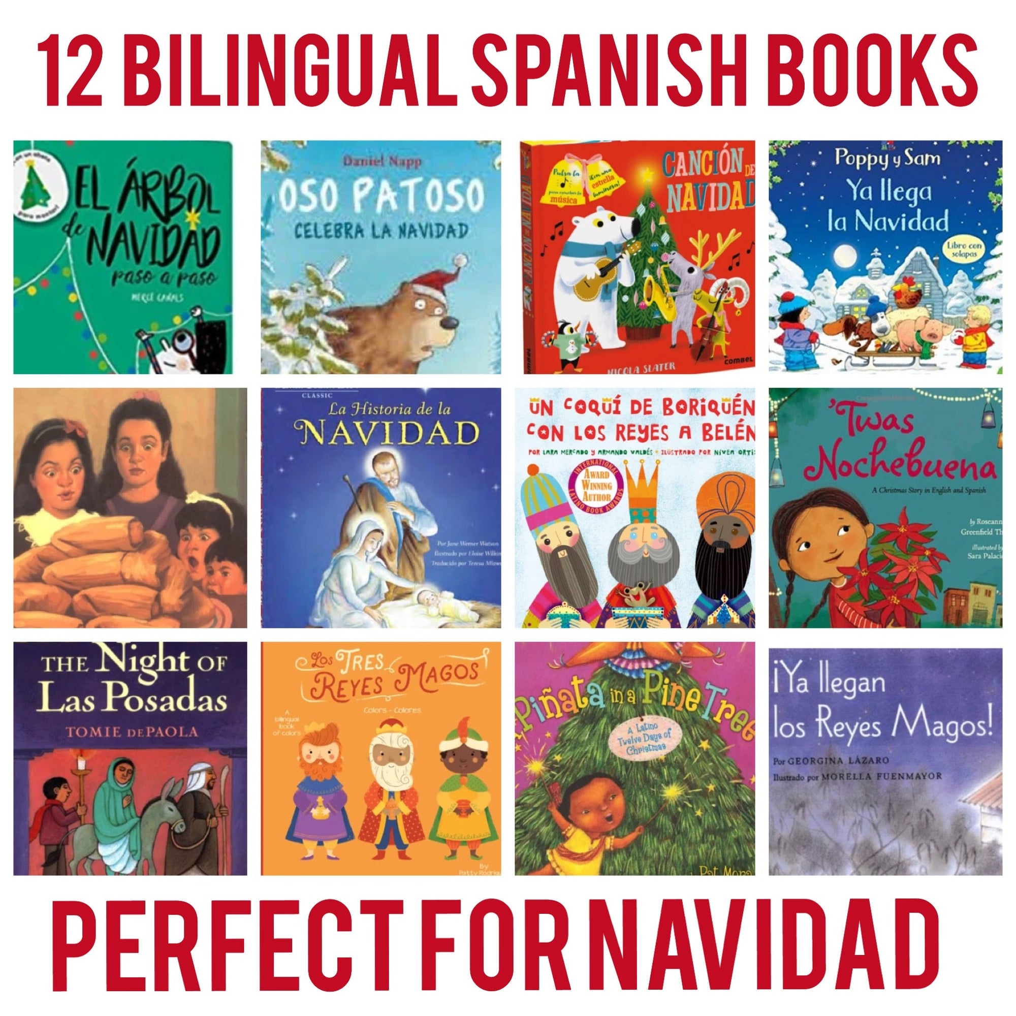 12 Bilingual Books in Spanish Perfect for Christmas - Mi LegaSi