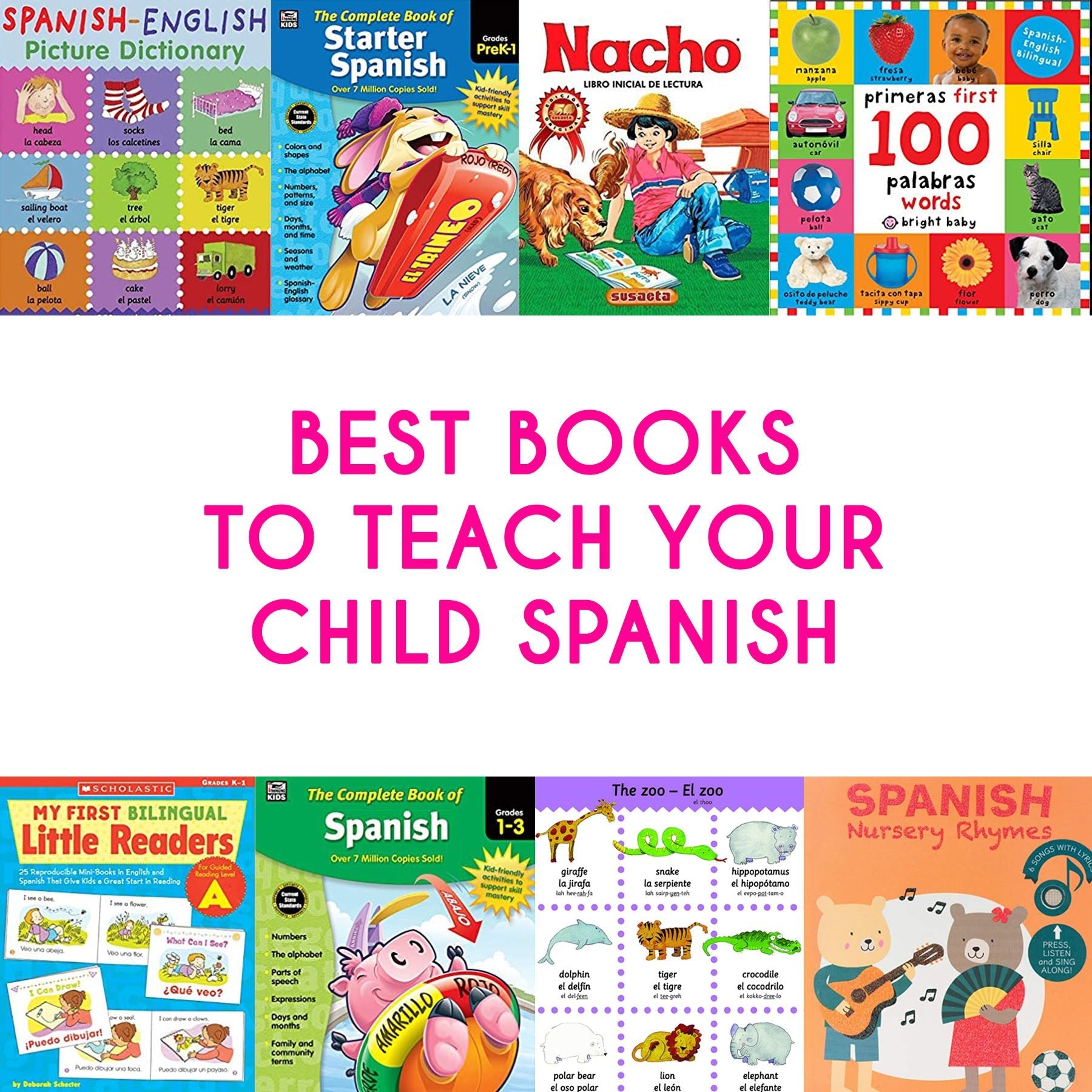 Best Books to Teach your Child Spanish - Mi LegaSi