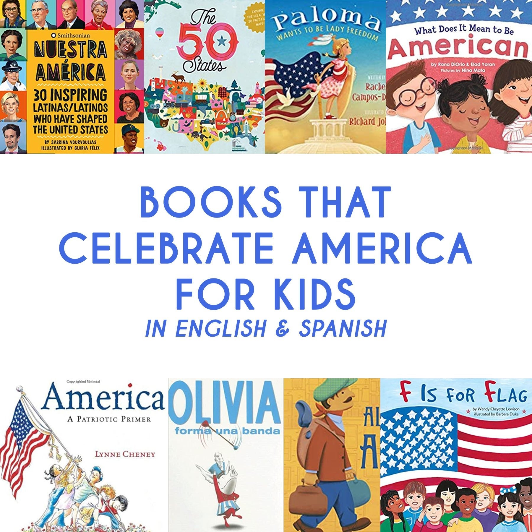 Children's Books About America in Spanish and English - Mi LegaSi