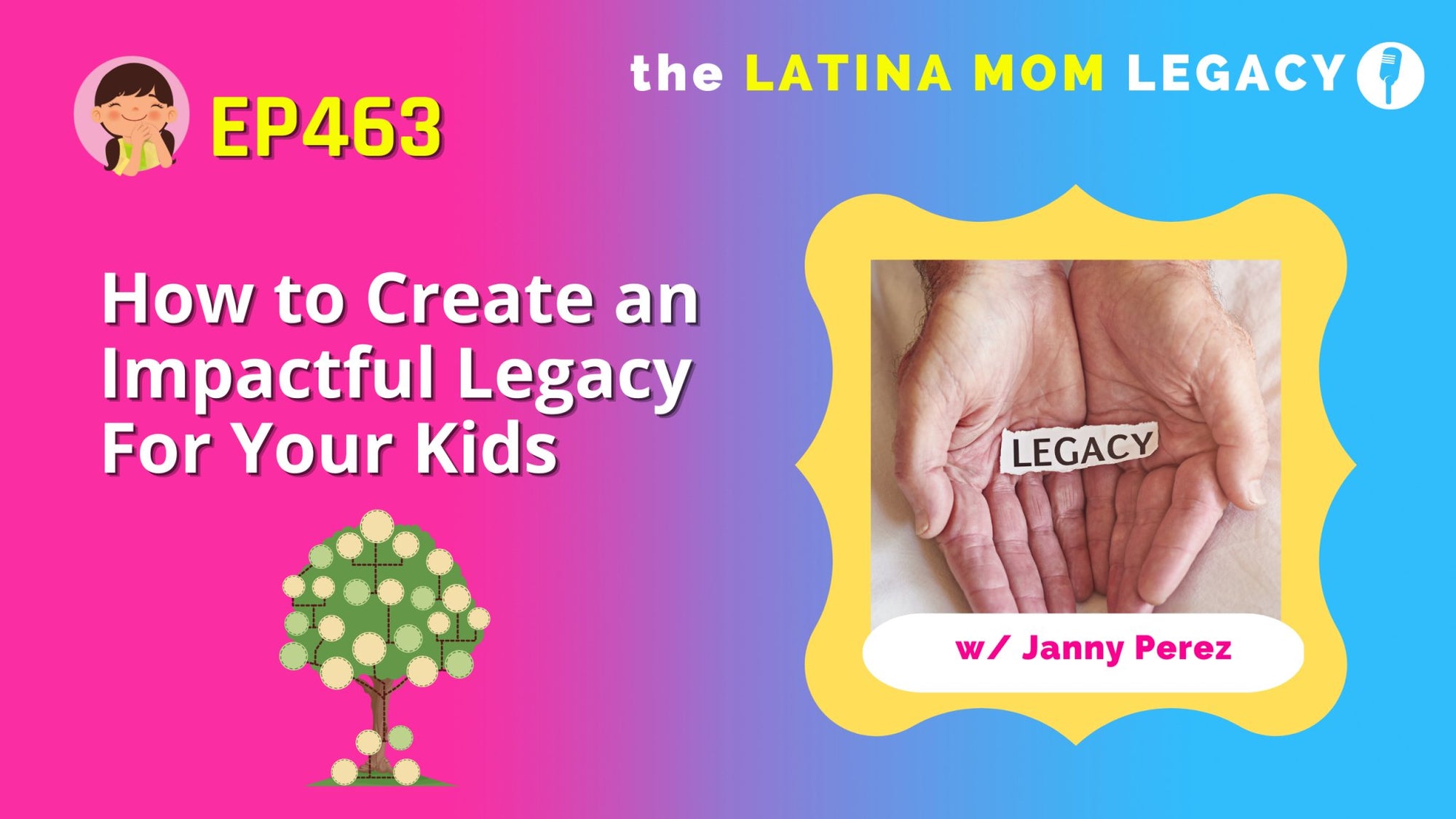 Ep 463 - How to Create an Impactful Legacy For Your Kids - Mi LegaSi