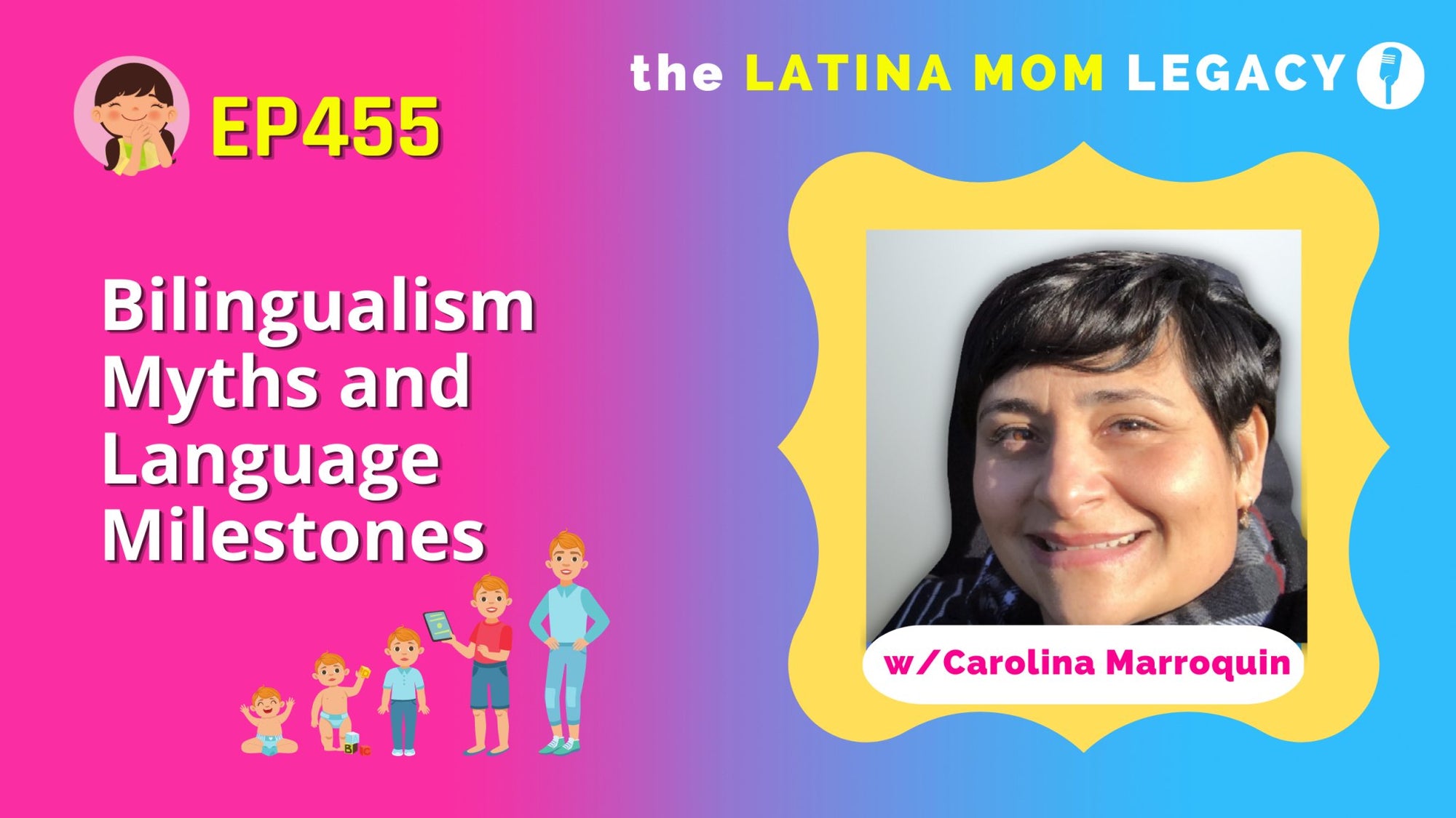EP455 SLP Carolina Marroquin - Bilingualism Myths and Language Milestones in Children - Mi LegaSi