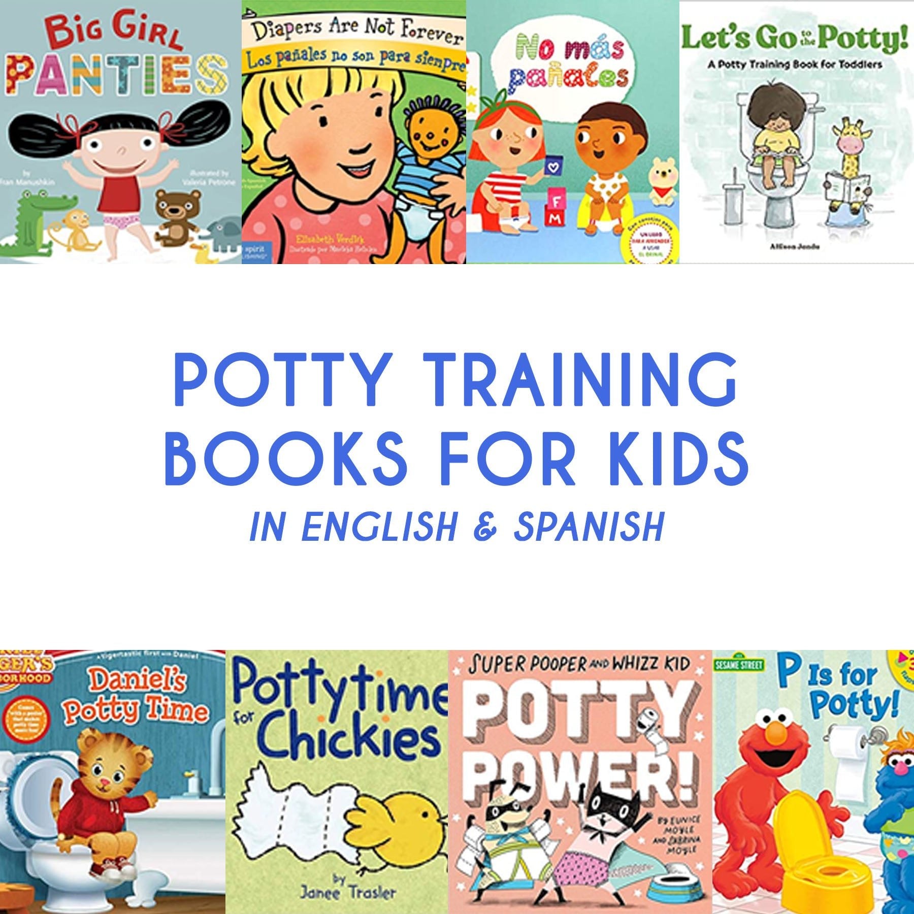 Kids Potty Training Books in Spanish and English - Mi LegaSi