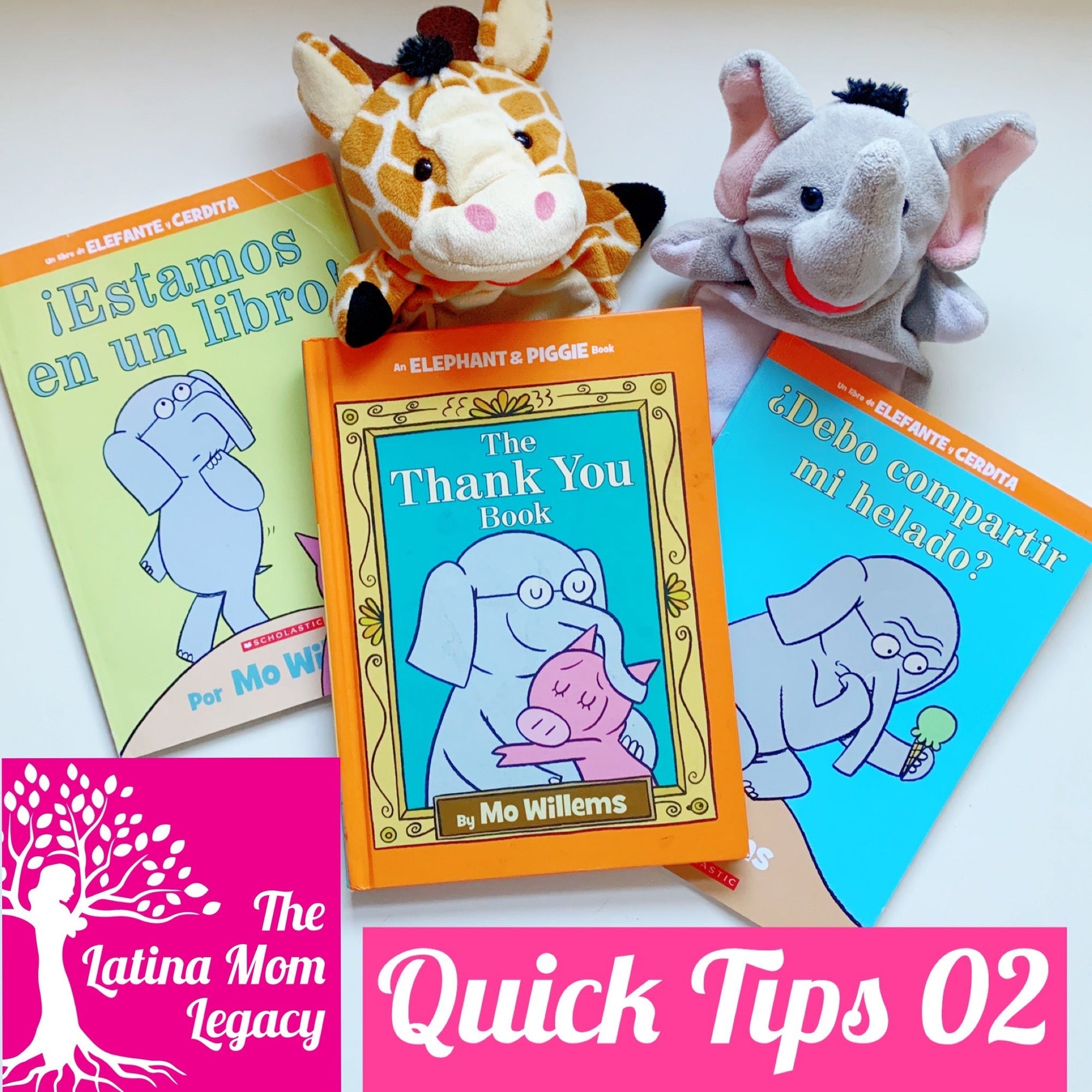 The Latina Mom Legacy Quick Tip 02 - Books For Thanksgiving by Mo Willems - Mi LegaSi