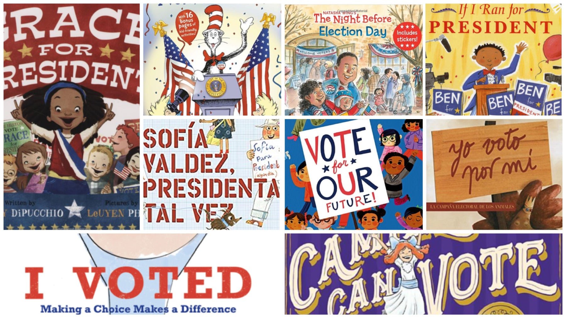 Todos a Votar!  We all vote! Children's Books about Voting - Mi LegaSi