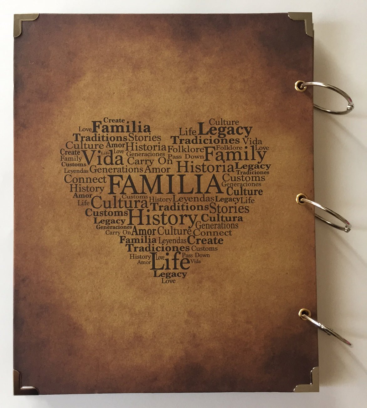 Mi Familia - My Family Memory Scrapbook - Mi LegaSi
